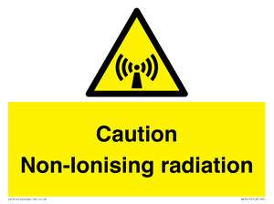 Caution Non-Ionising radiation